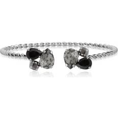 Svart Armband Caroline Svedbom Armband Alisia Rhodium Svart