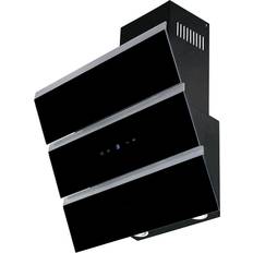 Köksfläktar Swedluxury vertikal köksfläkt Kaskade LYX 60cm, Svart