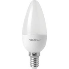 Light Bulbs Megaman 3.5W LED ES/E27 Candle Warm White 360° 250lm Dimmable 145506