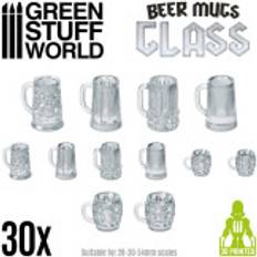 Grün Biergläser Stuff World Bierkrüge Set 30 Bierglas