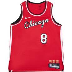 Nike Chicago Bulls Lavine City Edition Jersey Red