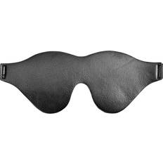 Obaie Bandeau pour les Yeux en Similicuir Noir one_size