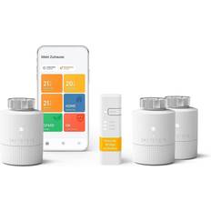 Tado° BASIC Smart Radiator Thermostat WiFi Starter Kit V3 3x Smart Radiator Valve, Digital Heating Control Via App, Easy Installation, Save