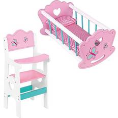 Studio Dolls Highchair & Cradle