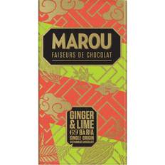 Ginger lime Marou Mörk Choklad Ginger & Lime 80g