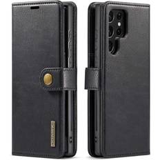 Samsung Galaxy S23 Ultra Covers med kortholder DG.Ming 2-in-1 Magnetic Wallet Case for Galaxy S23 Ultra
