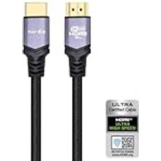 Nordic Certified Cables 3m Ultra High Speed HDMI 2.1 8K 60Hz 4K 120Hz 48Gbps