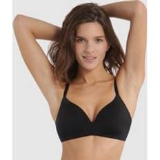 DIM Invisifree Non-Underwired Bra Black
