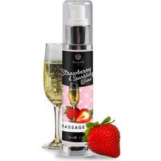 Aromatizado Aceites de Masaje Secret Play Aceite de masaje fresas y cava 50ml