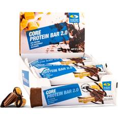 Svenskt Kosttillskott Core Protein Bar 2.0, Choklad/Jordnöt, 12-pack