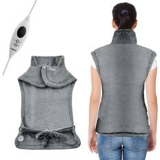 Scaldapiedi Arebos Gilet riscaldante Gilet riscaldante Grigio 85 x 60 cm