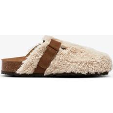 Shepherd Lammfell Pantoffel - Creme