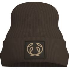 Skinn Mössor Chevalier Symbol Beanie Leather Brown