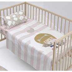 Gris Juegos de cama Happynois Kitty Crib Sheet Set 47.2x70.9"