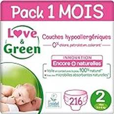 Love & Green Love & Green Newborn Bleer 3 til 6 kg
