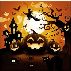 Happy Halloween Kürbis Servietten 12 St.