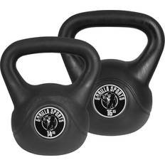 Gorilla Sports Kettlebell Set 14 kg, 16 kg