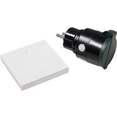 IP20 Wall Dimmers Funk-Schalter Set McPower Comfort Steckdose Schalter max. 2300W