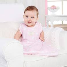 Baby Aspen Sweet Snuggles Muslin Wearable Blanket Pink