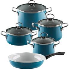 Riess Nouvelle Aquamarin Cookware Set with lid 5 Parts