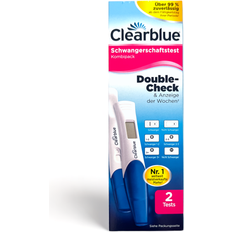 Clearblue 3x schwangerschaftstest kombipack double check 2 tests digital anzeige