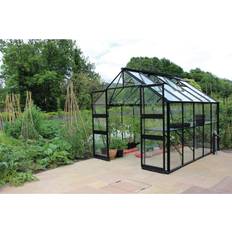 Gewächshäuser Halls Greenhouses Gewächshaus Blockley 810 ESG Aluminium