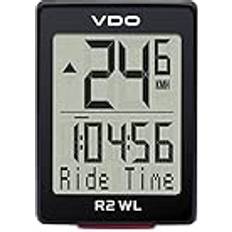 VDO Cykelcomputere & Cykelsensorer VDO R2 WL, cykelcomputer BLACK