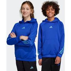 Babys Hoodies adidas Kinder Kapuzensweat U TI HOODIE Blau