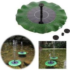 Lotus-Springvand med solcelleladning