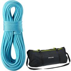 Edelrid Boa 9,8 mm Mit Seilsack Liner Climbing rope Blue