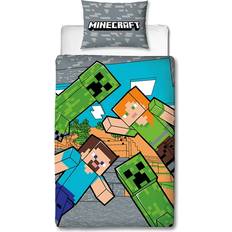 Minecraft sengetøj Licens Minecraft sengetøy Creeper sengesett 2 bomull 140x200cm