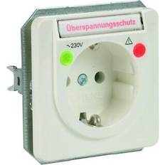 Red Remote Control Outlets DEHN Steckdose, Schutzkontaktsteckdose mit Überspannungs 924335