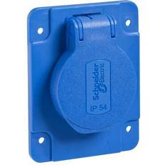 Blau Steckdosen Schneider Electric schukosteckdose Blau 0.05