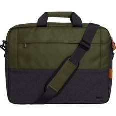 Groen Laptoptassen Trust laptoptas Lisboa voor 16 inch laptops, groen