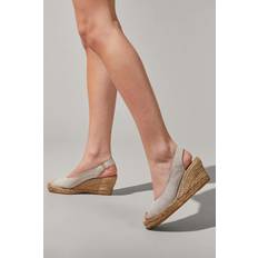 Beige Heels & Pumps Carvela Womens Suede Sharon Heels Taupe