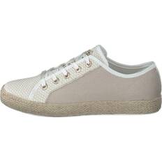 Bugatti Dam Sneakers Bugatti Eve 8352 Reptile Print Beige, Female, Skor, Lågskor, Sneakers, Beige/Brun