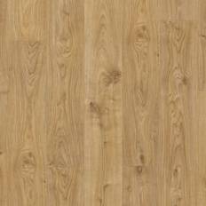 Quick Step Flooring Quick Step Quick Step Alpha Vinyl Cottage Oak Natural Plank Flooring 2.128 M2 Brown