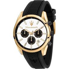 Maserati herrenuhr Maserati R8851151001 Attrazione Hvid/Gummi Ø43 mm