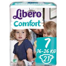 16.0 kg Pañales Libero Comfort Size 7 16-26kg 21pcs