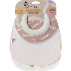 Food Bibs Tommee Tippee confer fit 2 reversible bibs absorbent dribble catcher