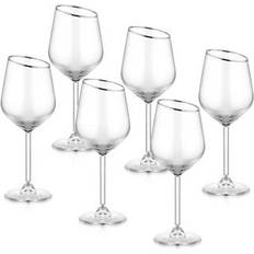 Metro Lane The Mia Series Slanted Wine Glass