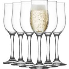 Beige Champagne Glasses LAV 195ml Nevakar Champagne Glass 6pcs