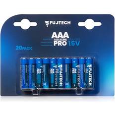 Fuj:tech Fuj:tech Alkaline Pro AAA 1,5 V batterier, 20 st