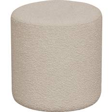 Beige Siddepuffer House Nordic Ejby Beige Siddepuf 36cm