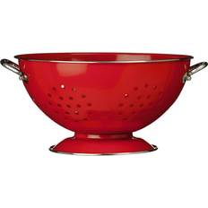 Enamel Kitchenware Premier Housewares Interiors Ph Red Enamel Colander