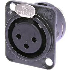 Kabler Neutrik XLR Panel Jack 3pin NC3FDL-1 30200580