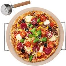 Rustfrit stål Bagesten Orion Pizza Bagesten 33 cm