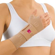 Hälsovårdsprodukter Medi ven Manumed Active Wrist Support W/stay And Strap, Sand, Left, Medium