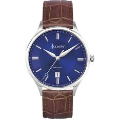 Classic Blue Brown Leather