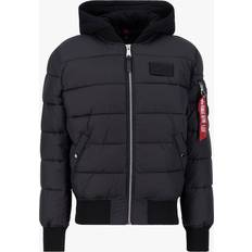 Alpha Industries Herr - Vinterjackor Alpha Industries Vinterjacka MA-1 ZH Back Print Puffer FD för Herr svart